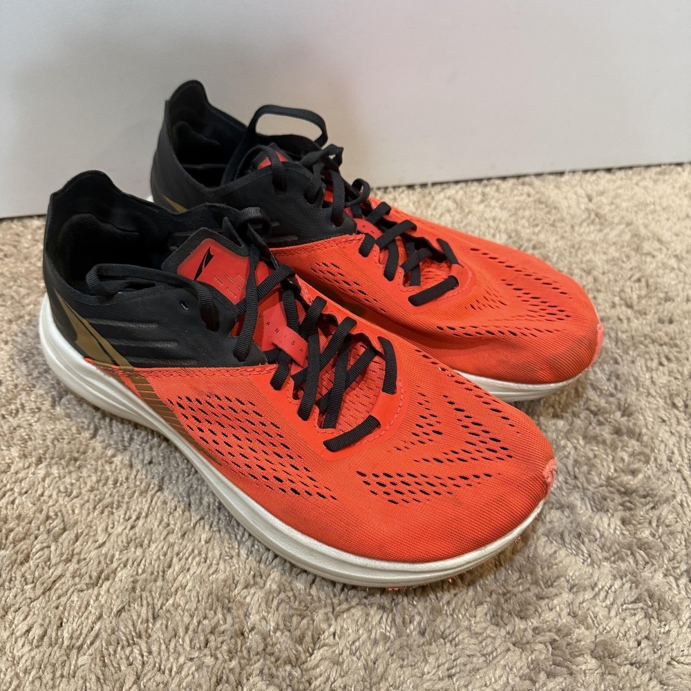 Altra Vanish Carbon Shoes Womens Sz 9.5 Orange Racing Cushioned Sneakers Running - Picture 3 of 9